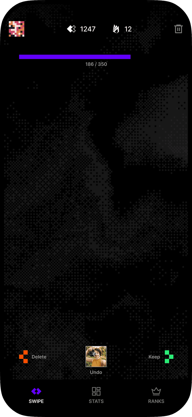 Wipix app screen